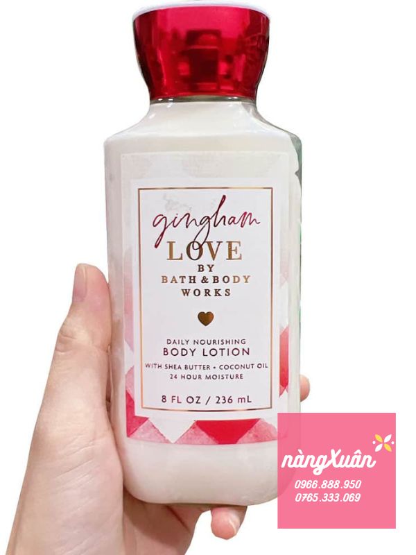 Gingham Love - Bath and Body Works Body Lotion