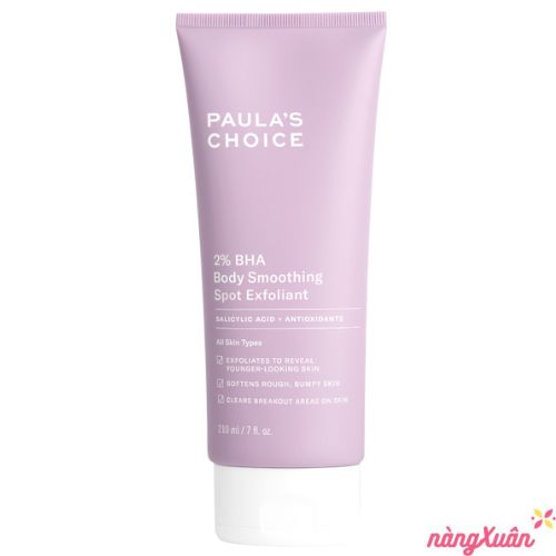 Kem Dưỡng Thể Paula's Choice 2% BHA Body Smoothing Spot Exfoliant