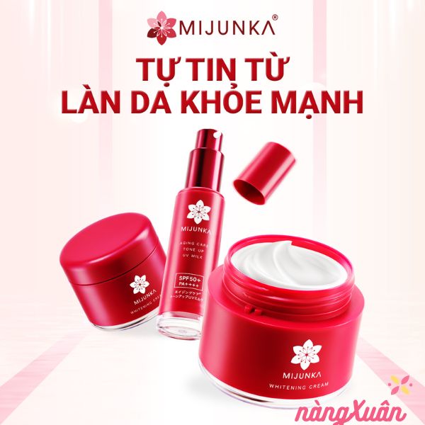 Bộ sản phẩm làm đẹp da Mijunka