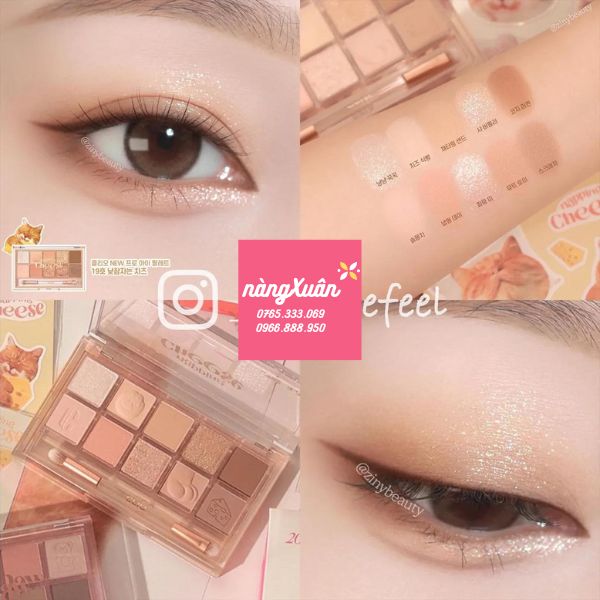 Bảng phấn mắt Clio Pro Eye Palette 19