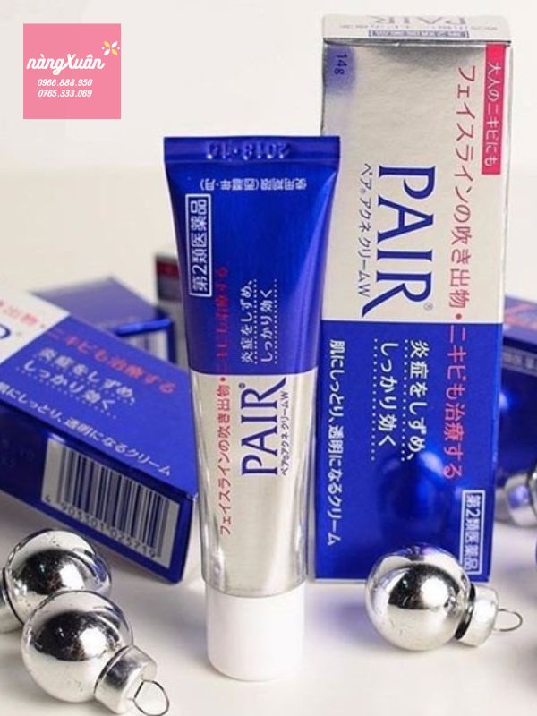 Kem trị mụn PAIR ACNE W Cream 24g.