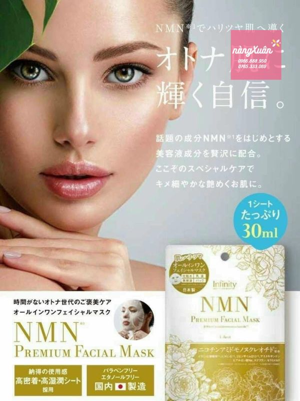 Mặt nạ Infinity NMN Premium Facial Mask