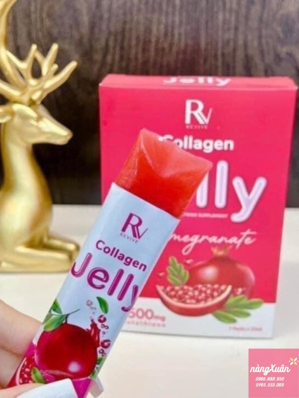 Thạch lựu REVIVE Collagen Jelly Thụy Sĩ