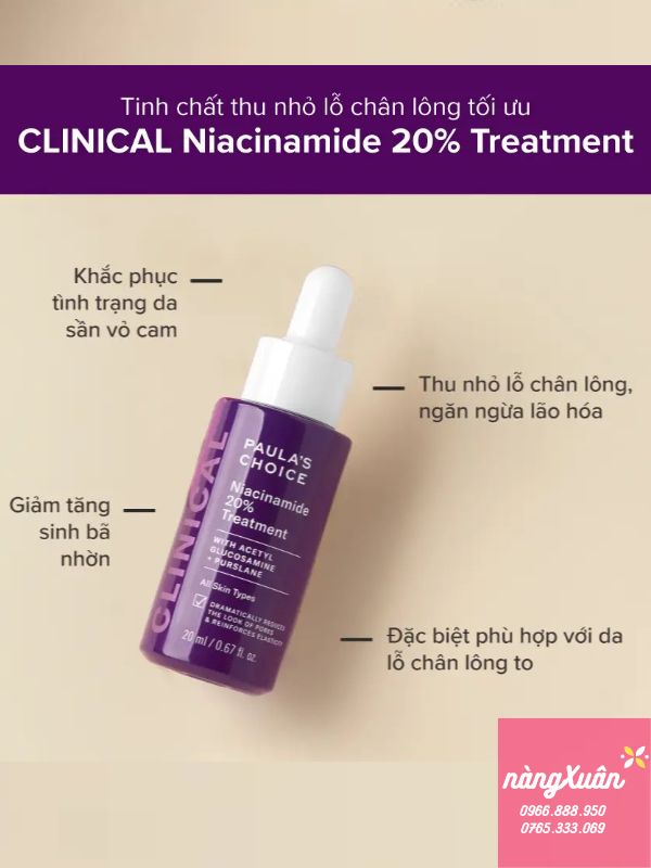 Tinh chất Paula's Choice Clinical Niacinamide 20% Treatment