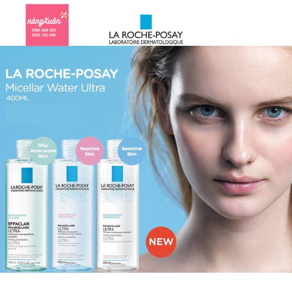 Nước Tẩy Trang LA ROCHE-POSAY Micellar Water Ultra 400ml