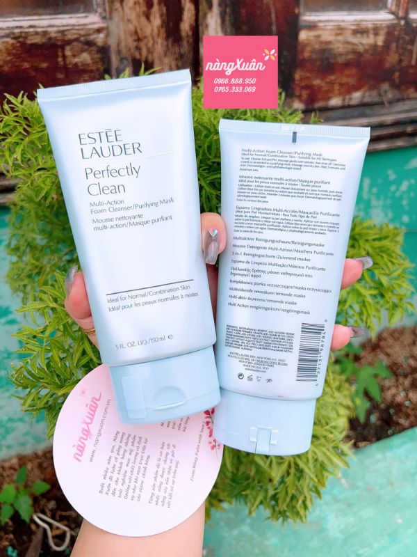 Sữa Rửa Mặt ESTÉE LAUDER Perfectly Clean Multi-Action Foam Cleanser Purifying Mask 150ml