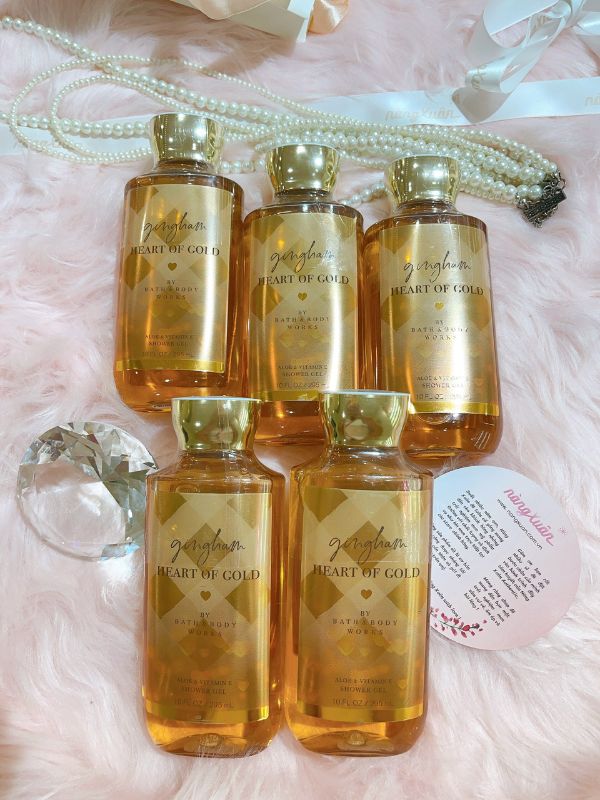 GINGHAM HEART OF GOLD - Bath And Body Works Shower