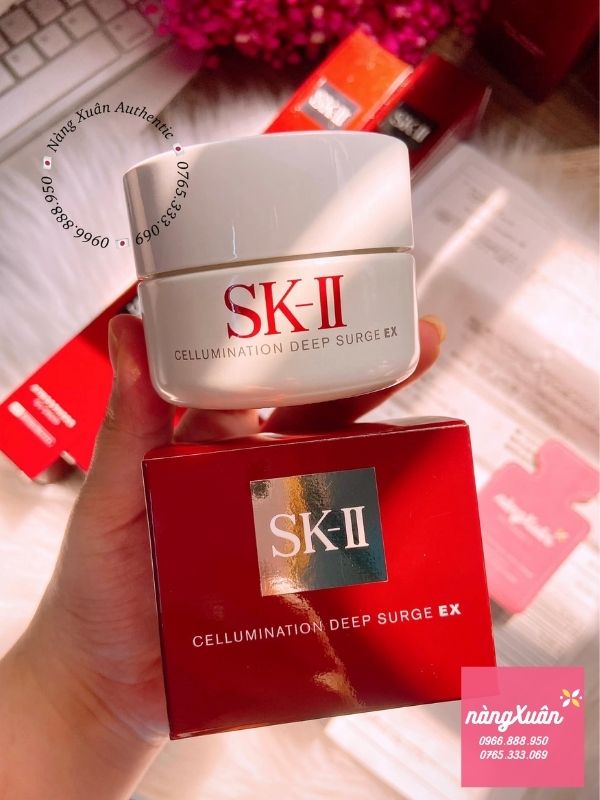 Review đánh giá kem trắng da SK-II