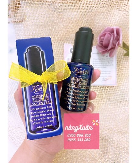 Serum Kiehl’s Midnight Recovery Concentrate 30ml chính hãng.