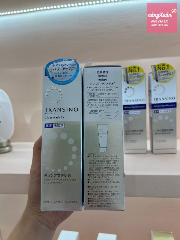 Sữa Rửa Mặt TRANSINO Clear Wash EX