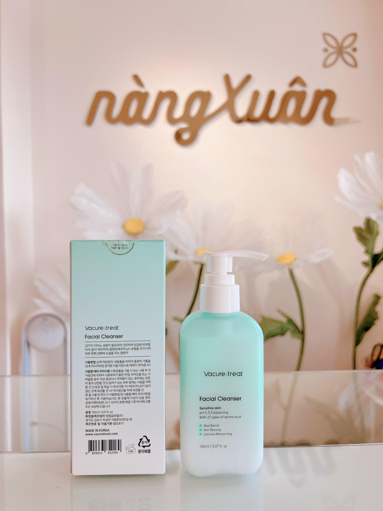 Sữa Rửa Mặt Vacuretreat Facial Cleanser For Sensitive Skin