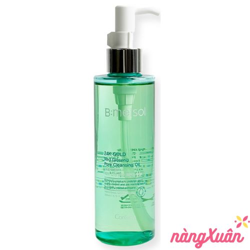 Dầu Tẩy Trang Bmeisol 24K Gold Red Ginseng Pore Cleansing Oil