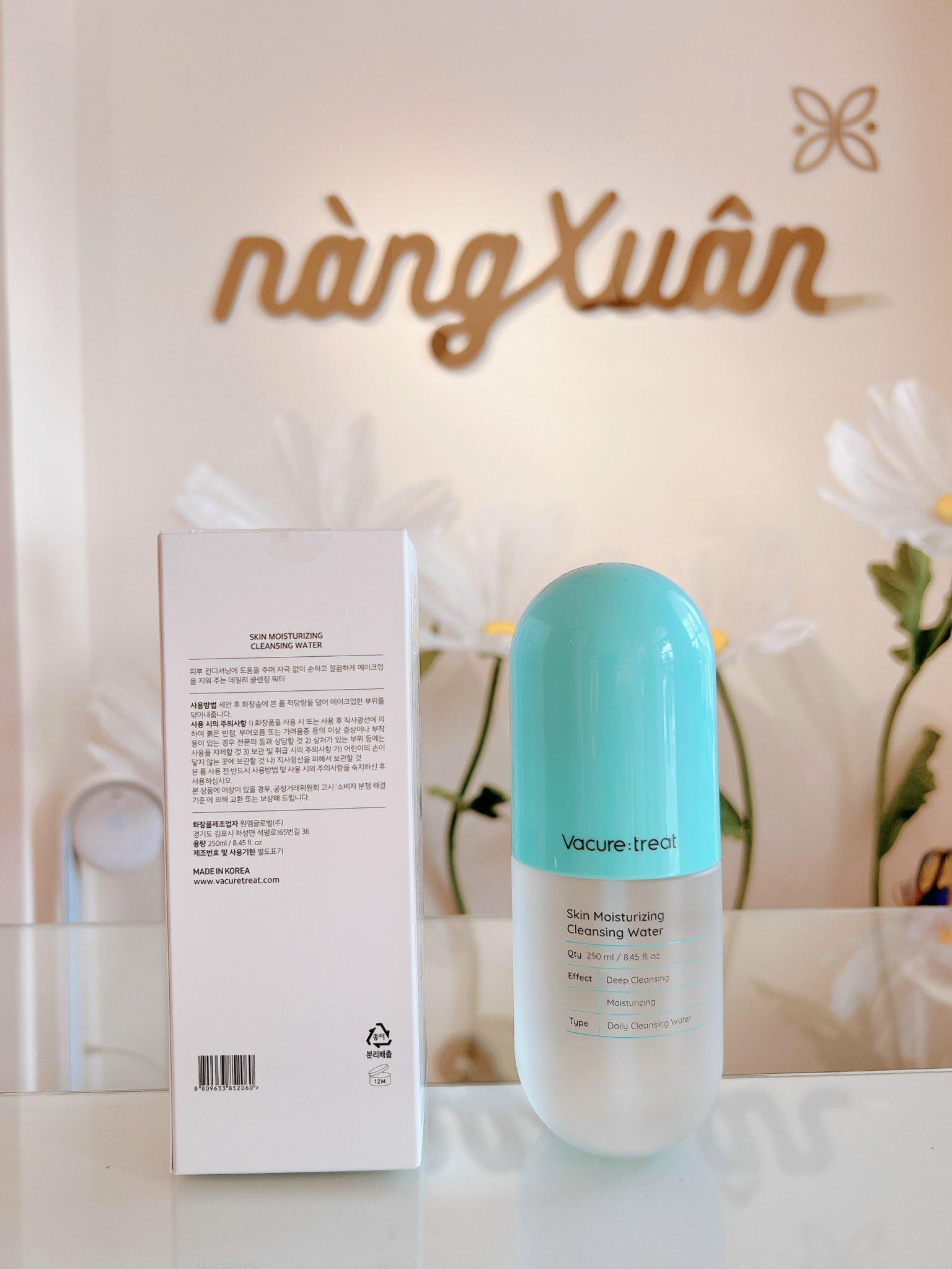 Nước Tẩy Trang Vacuretreat Skin Moisturizing Cleansing Water