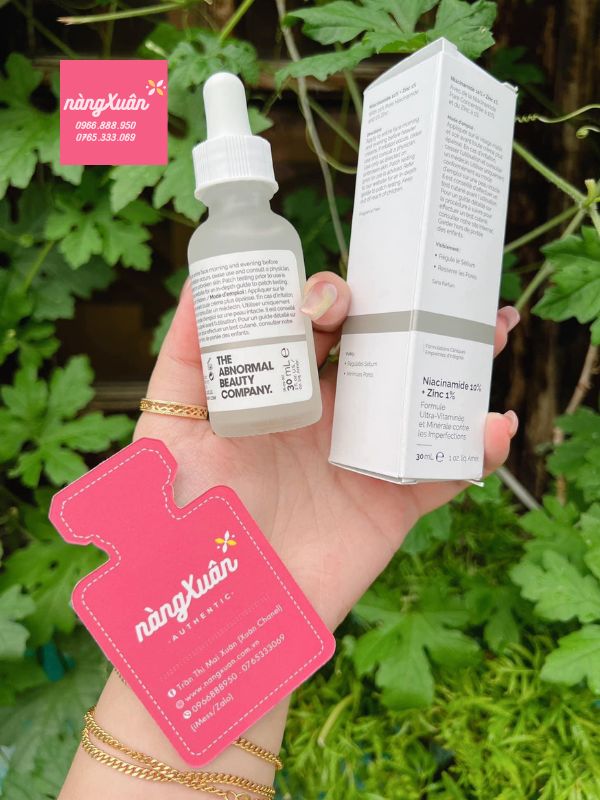 Serum The Ordinary Niacinamide 10% + Zinc 1% 30ml chính hãng