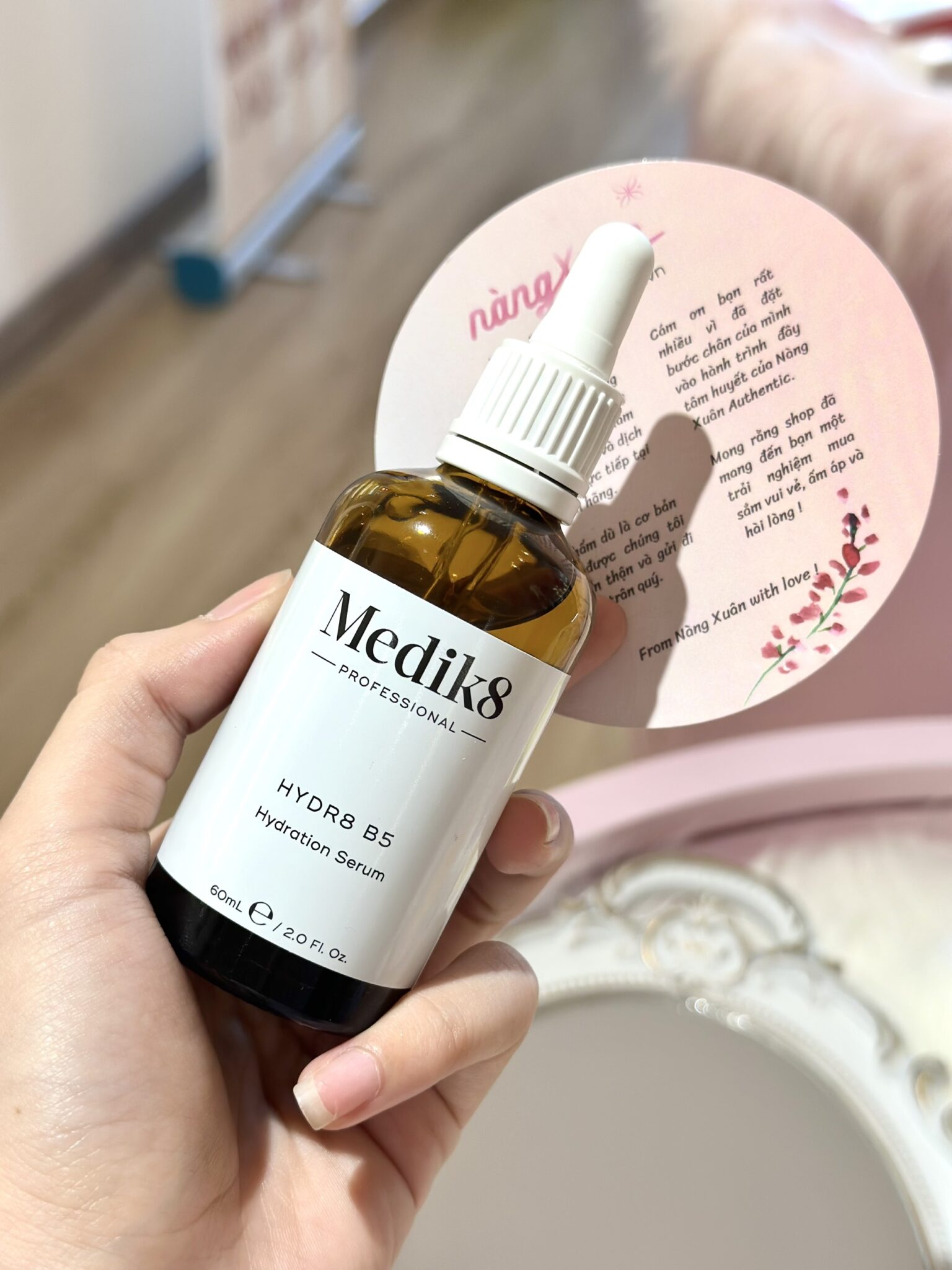 Serum phục hồi cấp ẩm Medik8 B5 60ml