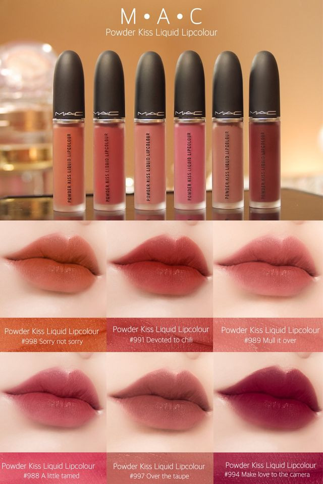 Son kem lì Mac Powder Kiss Liquid Lip Colour 4