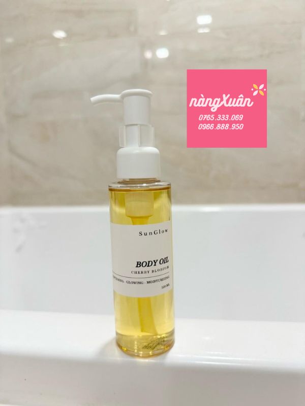 Dầu Dưỡng Cơ Thể Sun Glow Body Oil 120ml