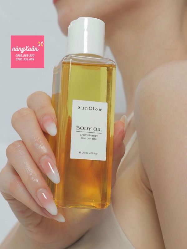 Dầu Dưỡng Cơ Thể SunGlow Body Oil 120ml