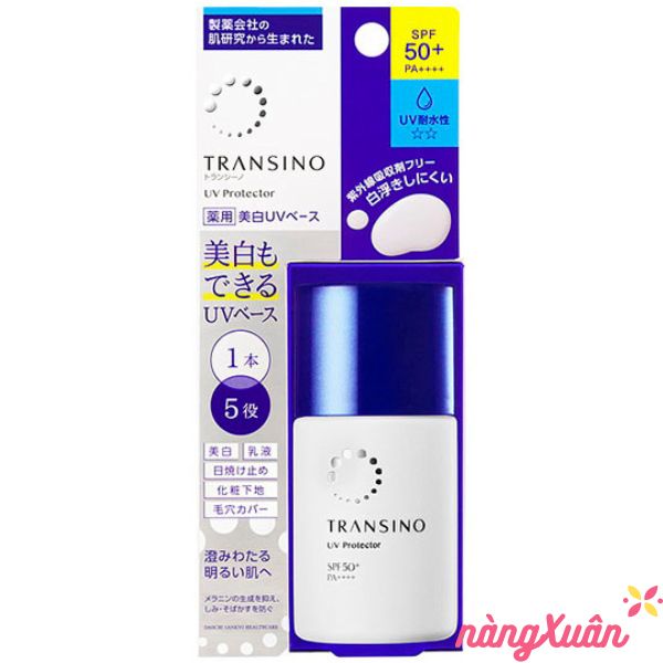 Kem chống nắng TRANSINO UV Protector SPF 50+/PA++++