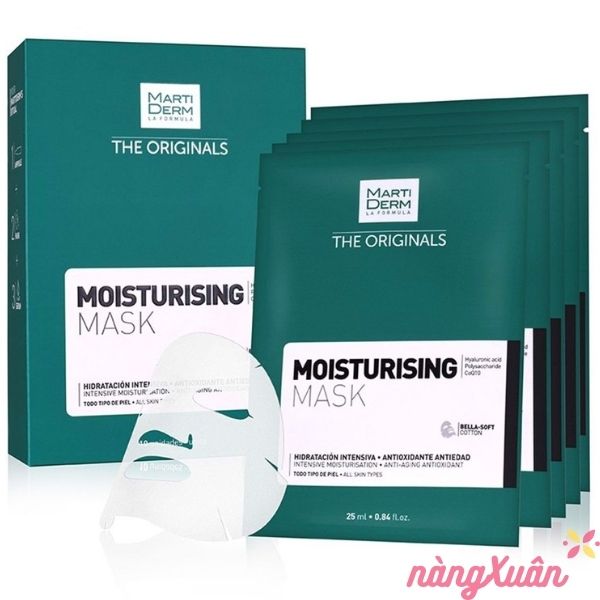 Mặt nạ cấp ẩm MartiDerm The Originals Moisturising Mask 10 miếng của Hàn Quốc