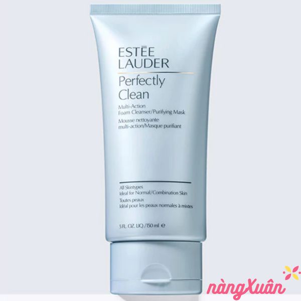 Sữa Rửa Mặt ESTÉE LAUDER Perfectly Clean Multi-Action Foam Cleanser/Purifying Mask 150ml