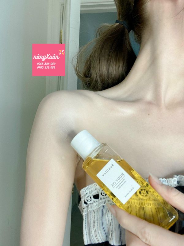 Dầu Dưỡng Cơ Thể SunGlow Body Oil 120ml