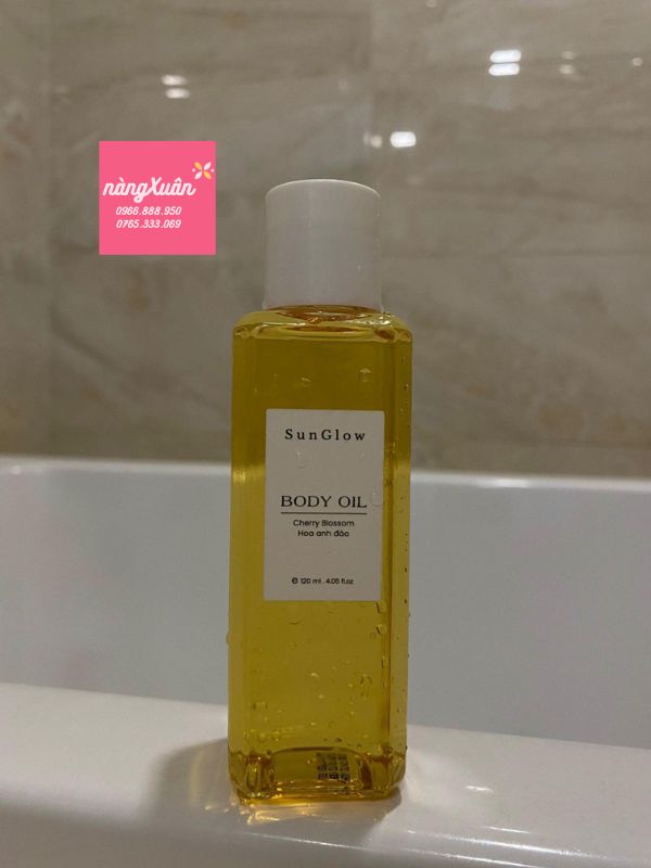 Dầu Dưỡng Cơ Thể SunGlow Body Oil 120ml