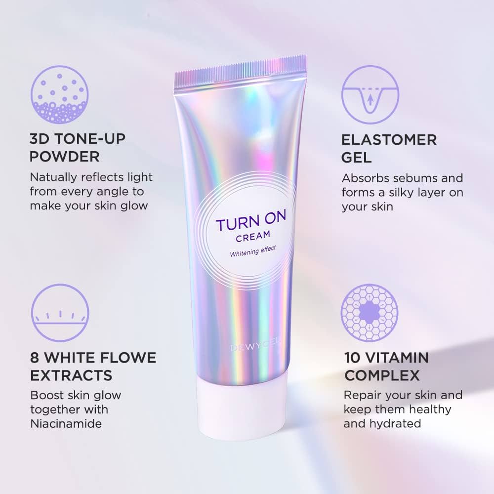 Kem dưỡng da nâng tone Dewycel turn on cream