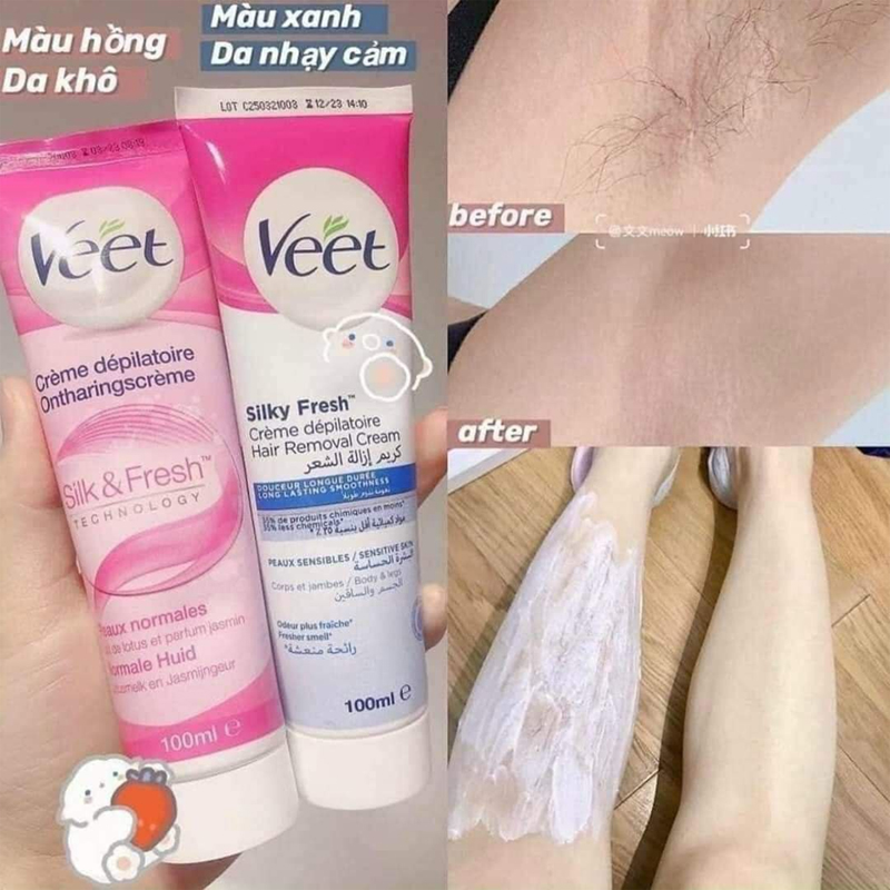 Kem tẩy lông Veet