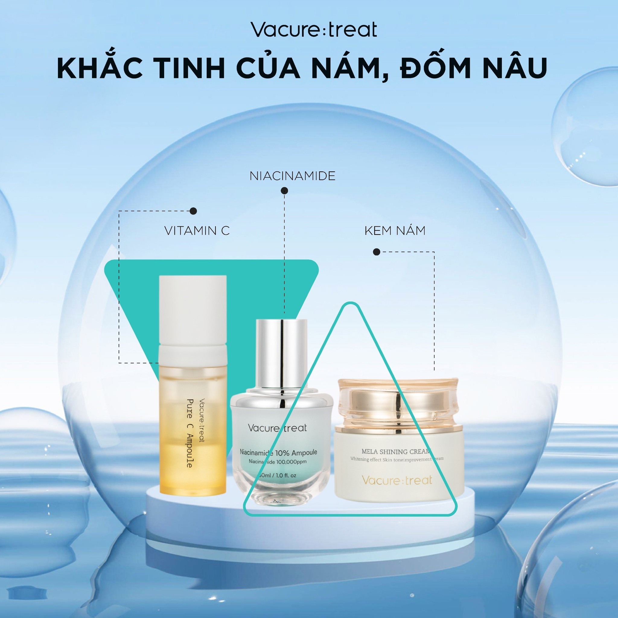 Mỹ phẩm Hàn Quốc Vacure:treat