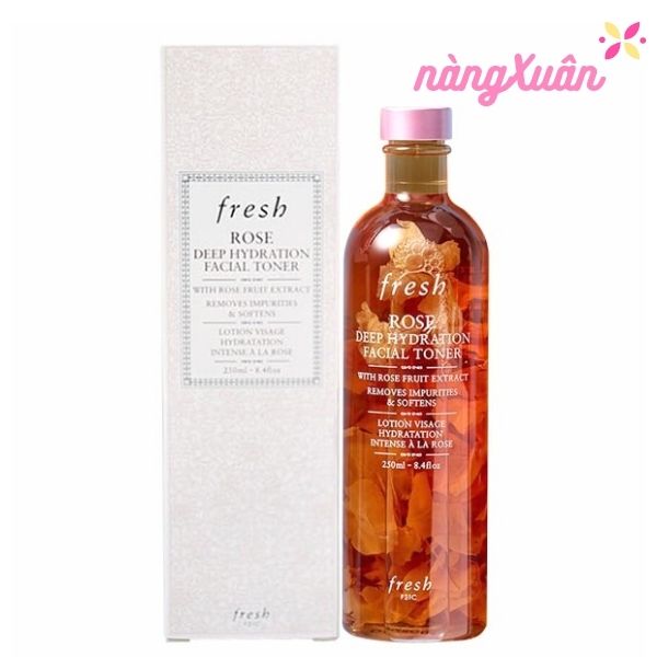 Nước Hoa Hồng Fresh Rose Deep Hydration Facial Toner 250ml