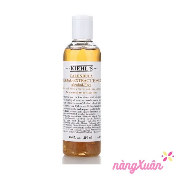 Toner hoa cúc Kiehl’s Calendula Herbal Extract Toner Alcohol-Free