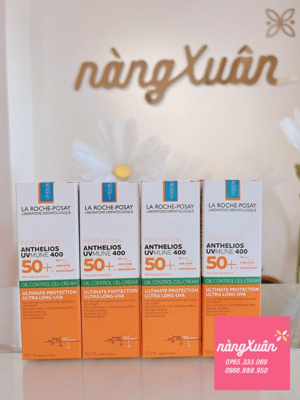 Kem Chống Nắng La Roche Posay Anthelios UVmune 400 Oil Control Gel Cream