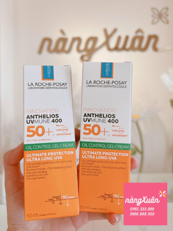 Kem Chống Nắng La Roche-Posay Anthelios UVmune 400 Oil Control Gel Cream