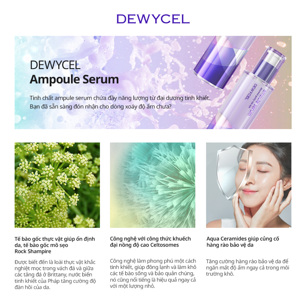 Ampule Serum Dewycel Hàn Quốc