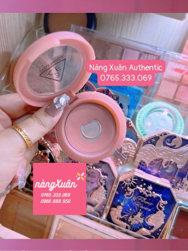 Phấn Má 3CE Face Blush CITY MAUVE - Màu Hồng Đất Hoa Cà