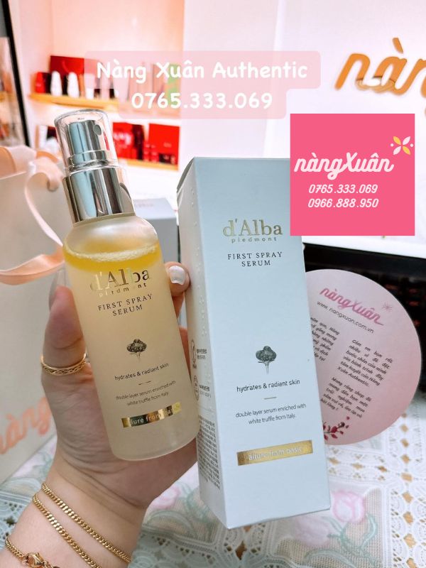 Địa chỉ mua Tinh chất Xịt dưỡng d'Alba First Spray Serum chính hãng