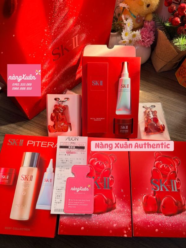 SET SK-II MINI GẤU ĐỎ LIMITED 2025