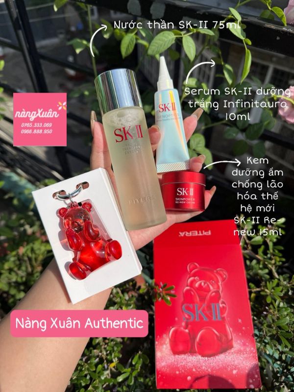 SET SK-II MINI GẤU ĐỎ LIMITED 2025